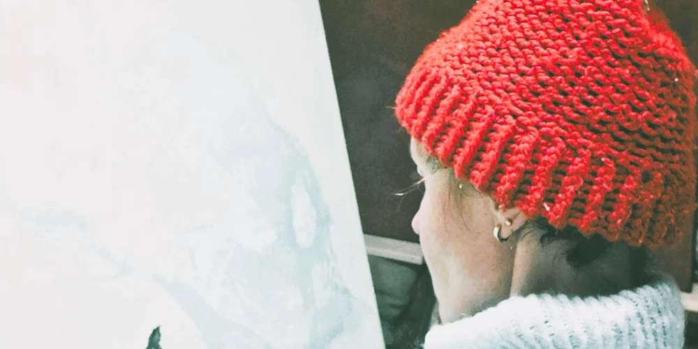 Top glezna Valdemāra Zandberga simtgadei. (Foto: personīgais arhīvs)