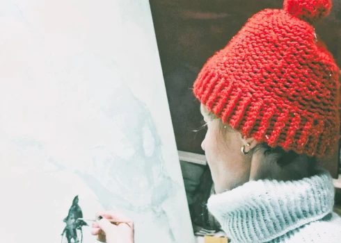 Top glezna Valdemāra Zandberga simtgadei. (Foto: personīgais arhīvs)