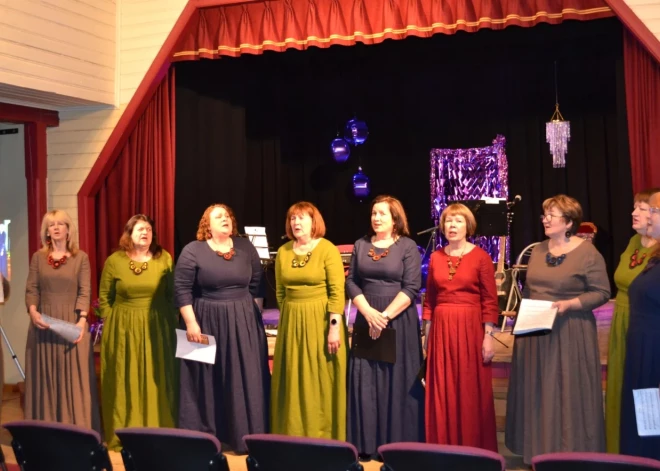Turlavas vokālais ansamblis krāšņi aizvadījis 30 gadu jubileju