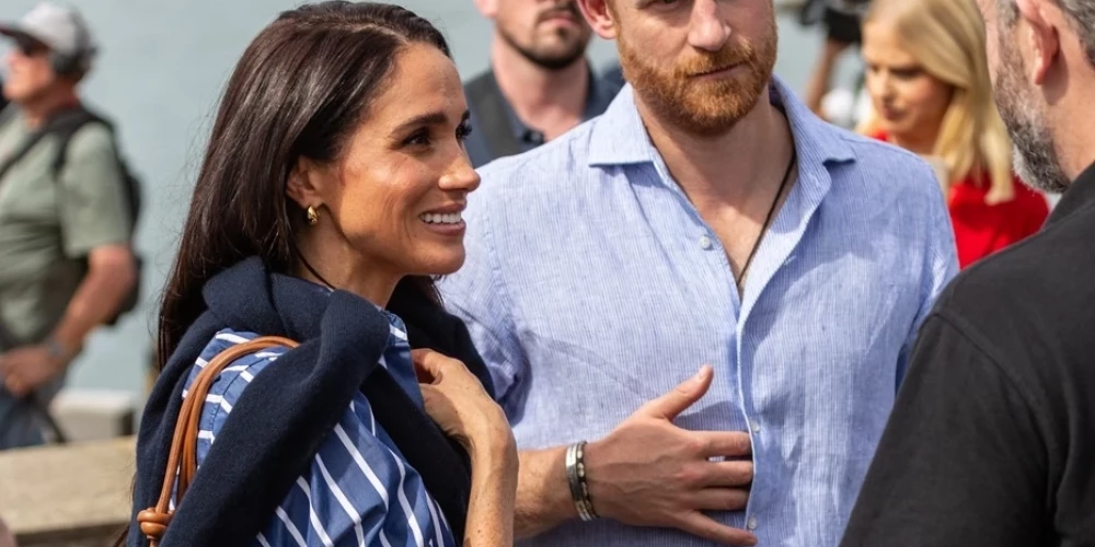 Megana Mārkla un princis Harijs viesojās Austrālijā.