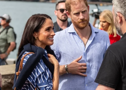 Megana Mārkla un princis Harijs viesojās Austrālijā.