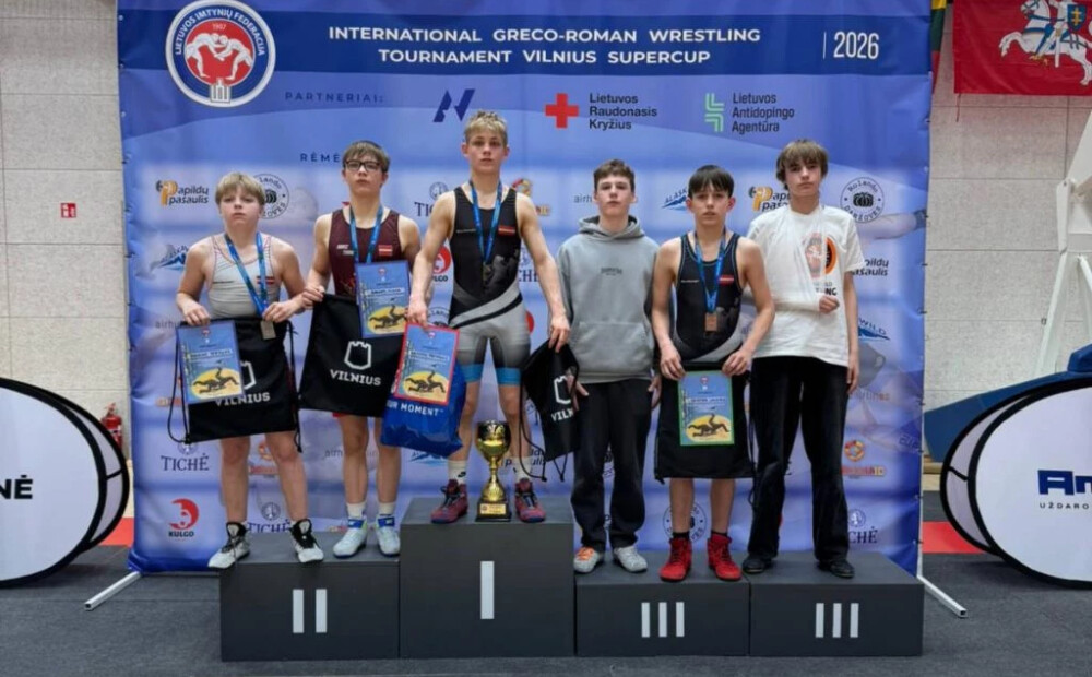 Liepājas jaunie cīkstoņi gatavojas U15 Eiropas čempionātam