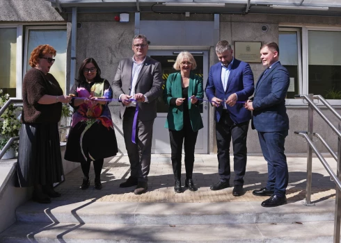 Pārdaugavas rajona Sociālās palīdzības un sociālo pakalpojumu centra atklāšana Baldones ielā 2 (foto: Rīgas dome)