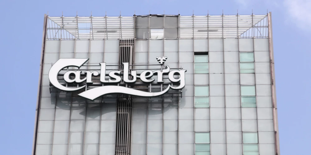 "Carlsberg" galvenais birojs Kopenhāgenā (foto: Shutterstock)
