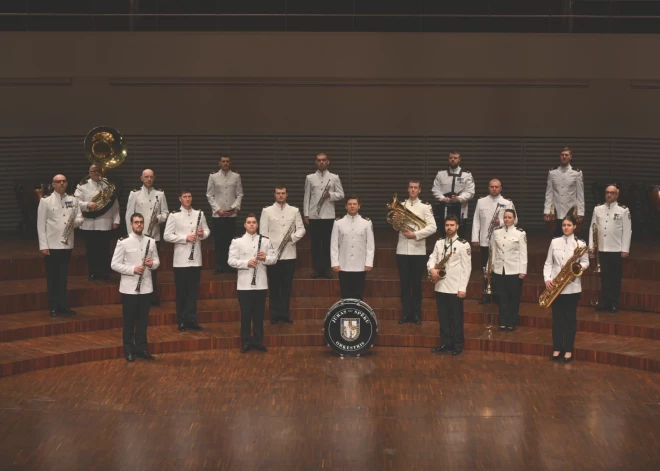 Nīcas kultūras centrs aicina uz Jūras spēku orķestra koncertu