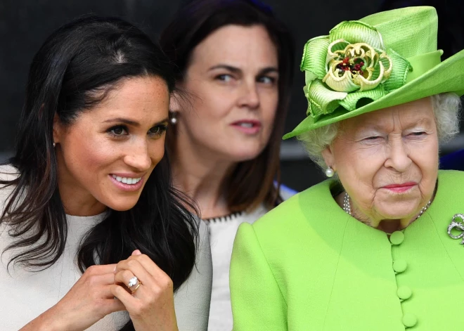 “Pretīgi!” Megana Mārkla sanikno fanus karalienes Elizabetes 100. jubilejā