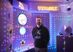 VIDEO; FOTO: tēva mīlestībai nav robežu! Mārupietis Dāvids ņem talkā datorus, mākslīgo intelektu un uzbūvē savai meitai “vienradžu fabriku”