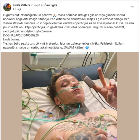 Ekrānuzņēmums no Facebook.com