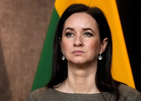 Lietuvas premjerministre Inga Ruginiene.