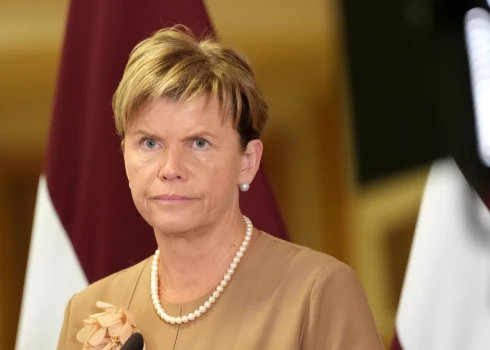 Latvijas ārlietu ministre Baiba Braže.