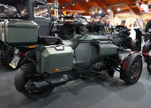 Aizvadītajā brīvā laika izstādē Outdoor bija apskatāms bagātīgs mototehnikas klāsts.
