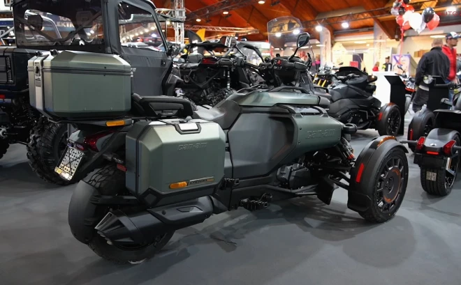 Aizvadītajā brīvā laika izstādē Outdoor bija apskatāms bagātīgs mototehnikas klāsts.