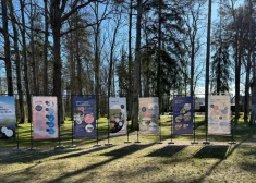 Gulbenes Gulbīšu parkā tapusi izstāde par Lubānu - Latvijas lielāko ezeru ar unikālu vidi