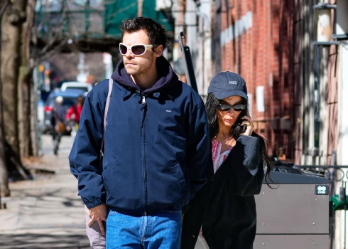 Harijs Stailss un Zoja Kravica šā gada martā.