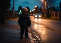 В Кулдиге 2-летний ребенок оказался один на проезжей части и не смог сказать, где его родители