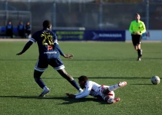 "Liepājas" futbolisti pieveic "Super Novu", tai sagādājot trešo zaudējumu pēc kārtas