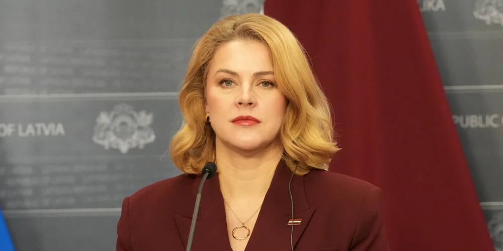 Премьер-министр Эвика Силиня.