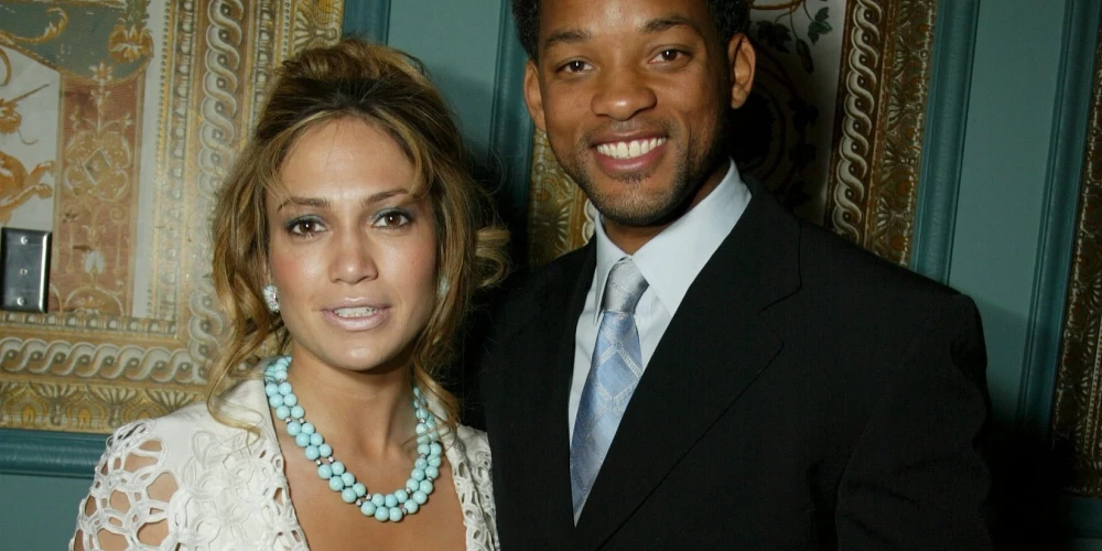 Dženifera Lopesa un Vils Smits 2002. gadā.