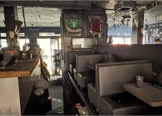 "Šobrīd esam šokā un uz pauzes" – Miks Galvanovskis parāda, kā pēc ugunsgrēka izskatās izpostītais bārs "The Sinners"