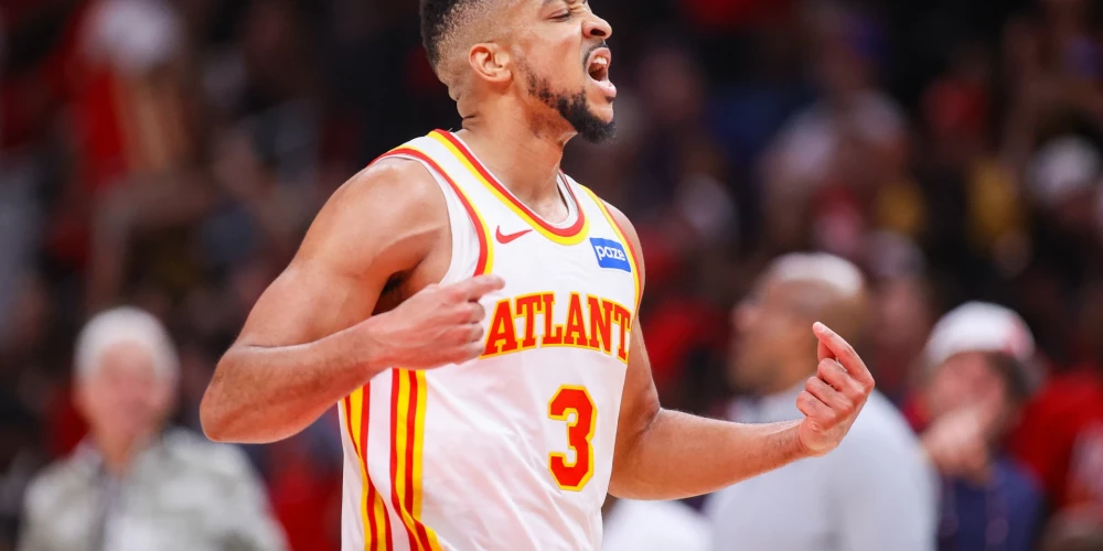 Kristiāns Džeimss Makkolums galotnē nokārtoja Atlantas "Hawks" otro uzvaru sērijā.