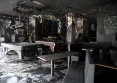 "Сейчас мы в шоке и на паузе": Микс Галвановскис показал, как после пожара выглядит бар The Sinners