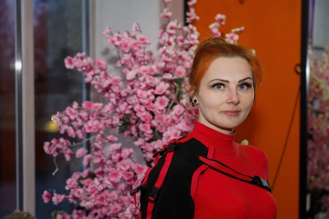 Екатерина Треймане занимается организацией огненных шоу уже 15 лет.