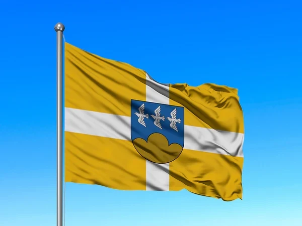 Haralds Balodis "Smiltenes pilsētas karogs", mets, 100x200 cm