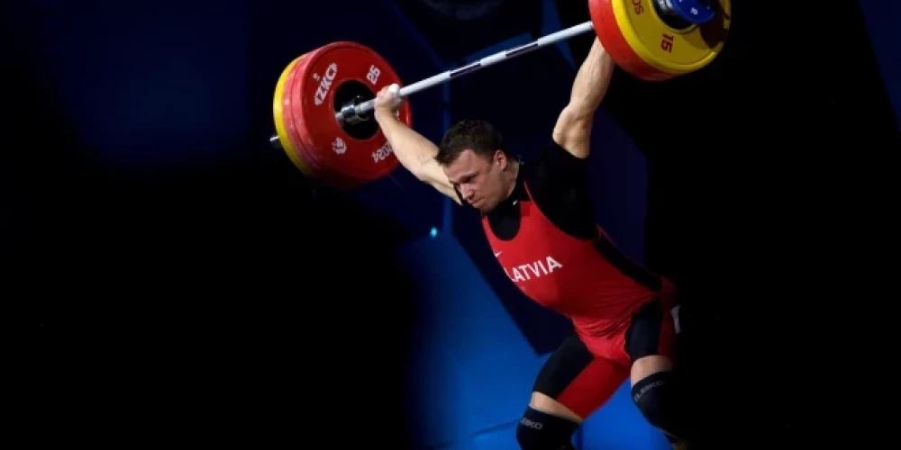 Latvijas svarcēlājs Armands Mežinskis Eiropas čempionātā izcīnīja 7.  vietu.