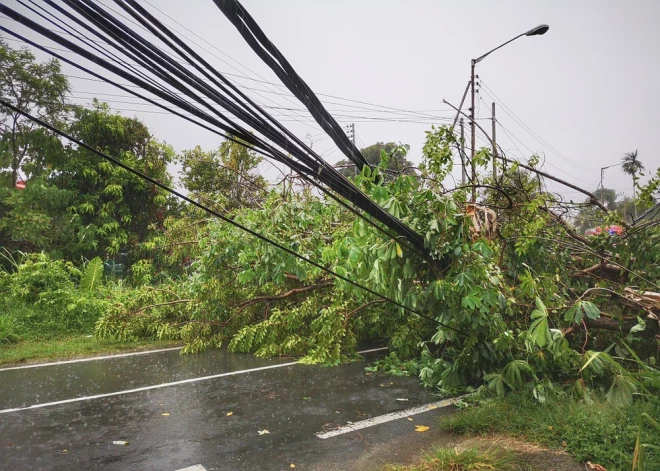 Перед бурей жителей Латвии призвали зарядить телефоны и подготовиться к возможным отключениям электричества 