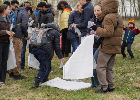 Lielā talka Grāpju pussalā.