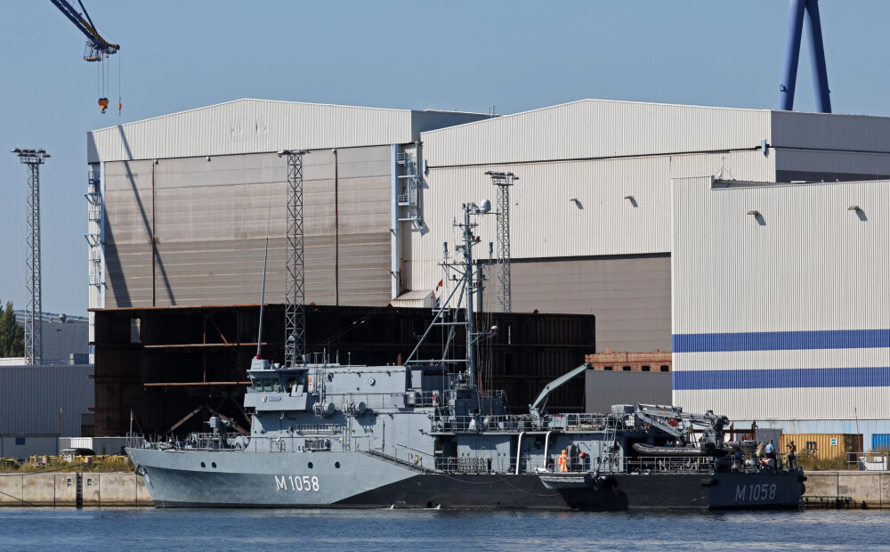 Vācijas jūras spēki uz Vidusjūru nosūtīs mīnu meklētāju 