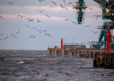 Ventspilī vēja ātrums sasniedzis 23 metrus sekundē. Cilvēki Latvijā jau ziņo par nolūzušiem kokiem