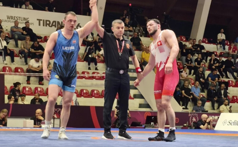 Cīkstonis Ivars Samušonoks Eiropas čempionātā izcīna dalītu piekto vietu