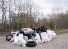 Lielās talkas laikā Rīgā savākts vairāk nekā 60 tonnu atkritumu