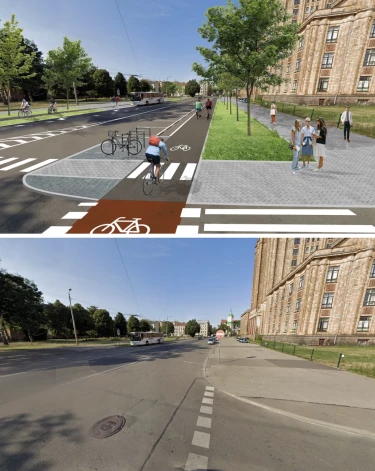 Vilhelma Purvīša ielas projekts.