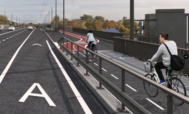 Veloceļš Deglava ielā tiks pabeigts šovasar.