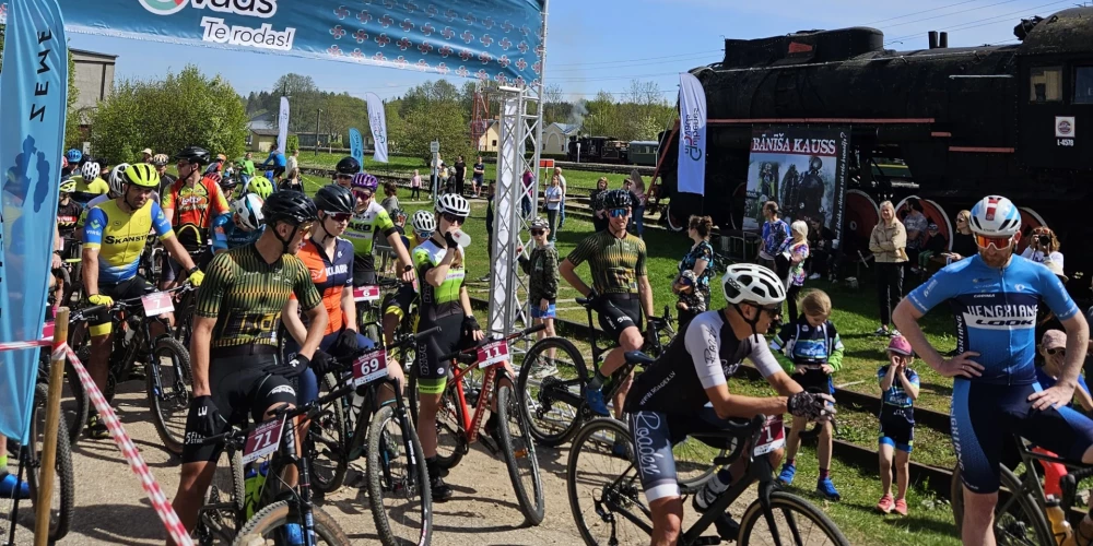 Velosacensības "Bānīša kauss" aicina apsteigt tvaika lokomotīvi maršrutā Gulbene–Alūksne.