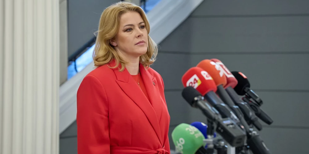 Ministru prezidente Evika Siliņa.