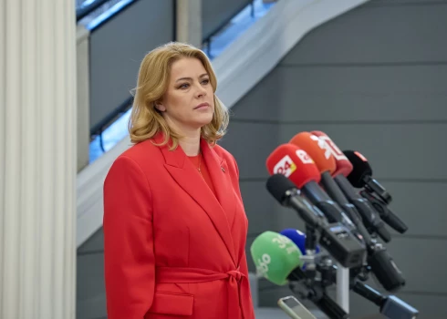 Ministru prezidente Evika Siliņa.