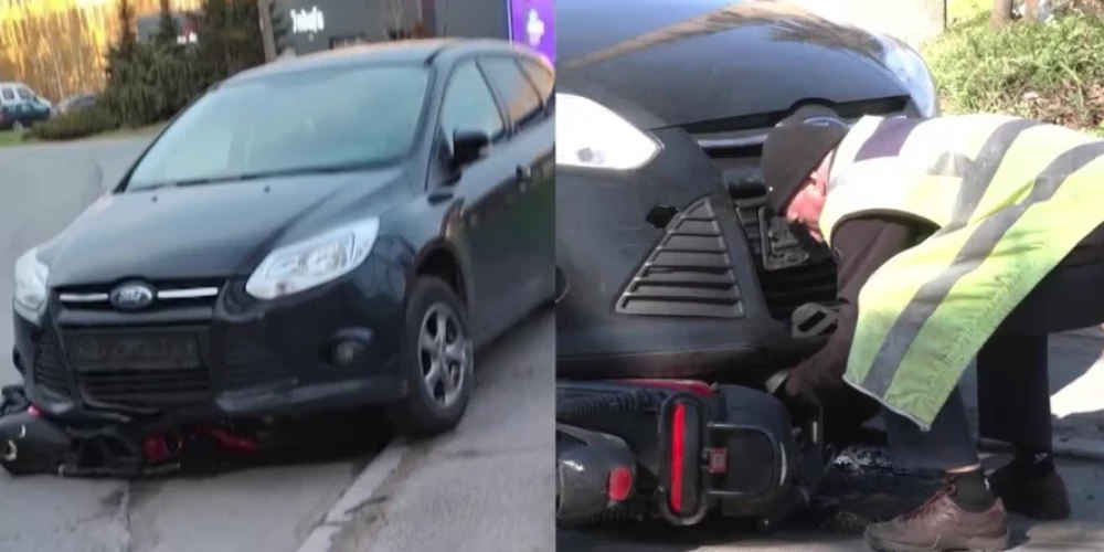 Sarkandaugavas avārija pārsteidz vietējos.