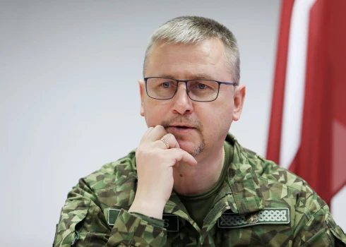 Начальник Государственной пограничной охраны Гунтис Пуятс.