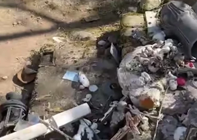 VIDEO: skumji notikumi Ķeguma Krusta kalnā – izdemolēta svētā vieta