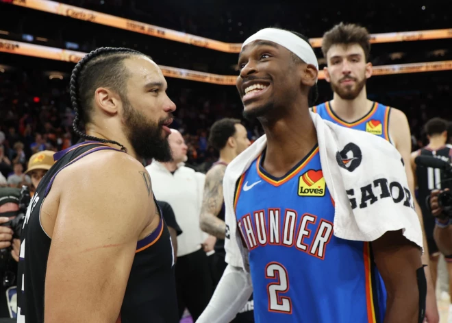 "Thunder" kā pirmie iesoļo otrajā kārtā; Jokičs un "Nuggets" pagarina sezonu