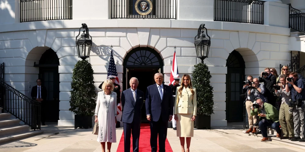 Karaliskā pāra vizīte ASV.