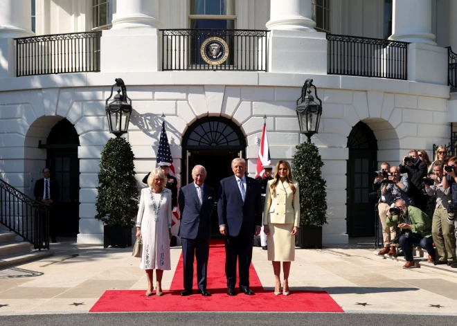 Karaliskā pāra vizīte ASV.