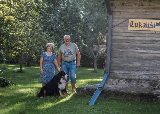 Dace un Juris Caunes mīt Meirānos: "Dzīvesprieku neviens neiedos, katram tas ir jāatrod"