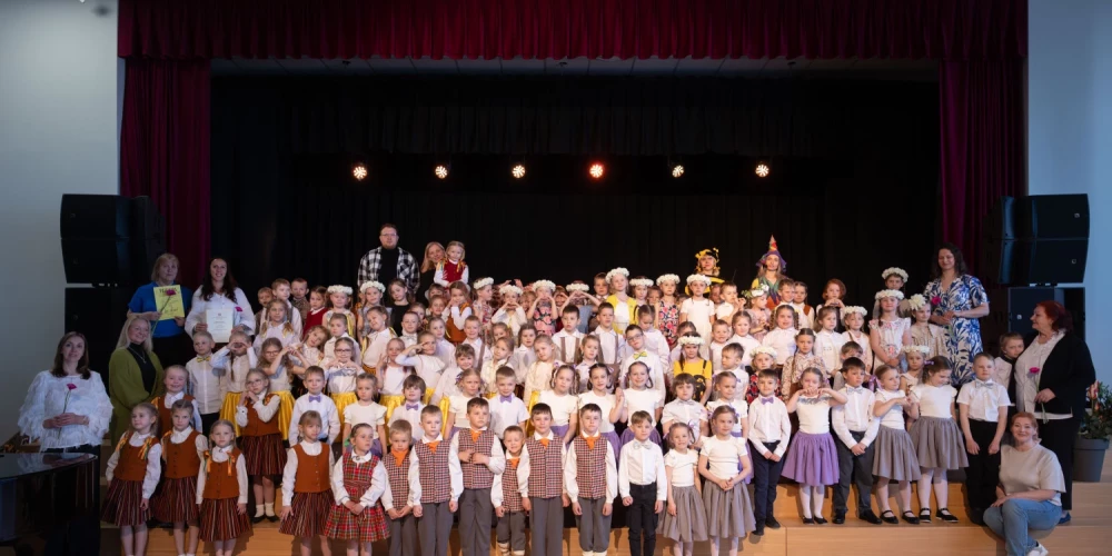 Izskanējis Ropažu novada pirmsskolu sadraudzības koncerts "Lai skan!"