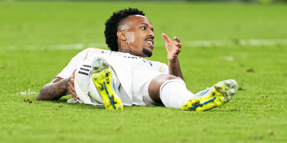 Eders Militau guvusi kājas muskuļa savainojumu, kura sadziedēšanai nepieciešama operācija.