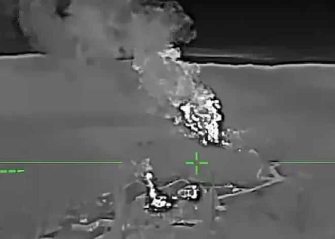 Krimā sašauta krievu okupantu "Iskander" raķešu bāze