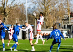 Kurzemes derbijā "Liepāja" mazākumā spēlē neizšķirti ar "Grobiņu"